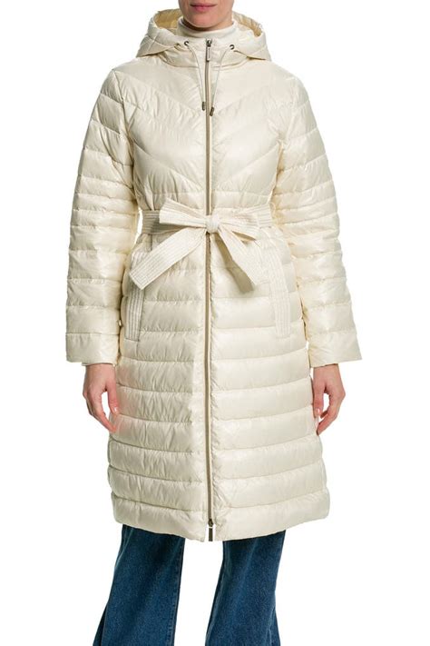 michael kors light daunenmantel|michael kors trenchcoat.